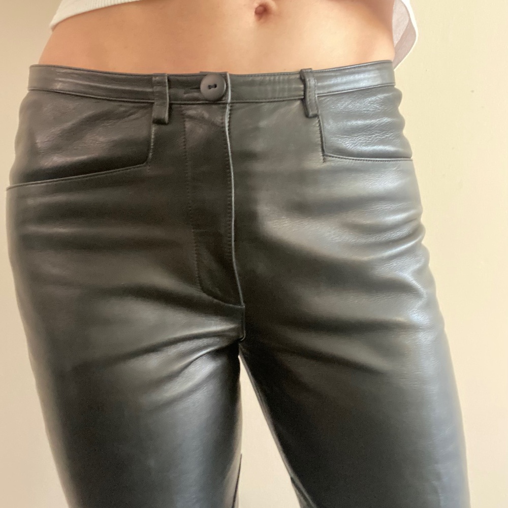 PRADA Vintage Leather Pants